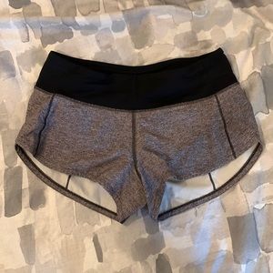 lululemon gray speed-ups